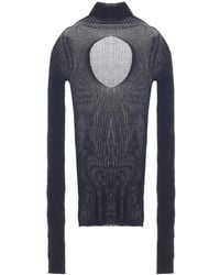Quira - High-Neck Ribbed-Knit Jumper - Lyst