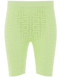 Givenchy - 4G-Pattern Ribbed Shorts - Lyst