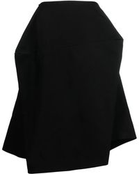 Comme des Garçons - Wollen Midi-Rok - Lyst