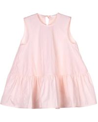 Cecilie Bahnsen - Asta Ruffled Sleeveless Blouse - Lyst