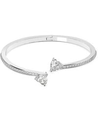 Swarovski - Mesmera Armband Verfraaid Met Kristallen En Hartpatroon - Lyst