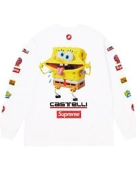 Supreme - X Spongebob X Castelli Racing ロングtシャツ - Lyst