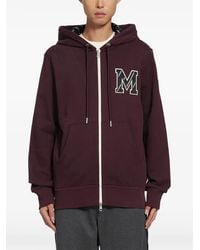 Moncler - Logo-Patch Zip-Up Hoodie - Lyst