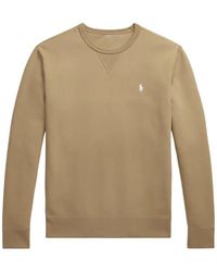 Polo Ralph Lauren - Logo-Embroidered Crew-Neck Sweater - Lyst