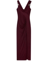Versace - Maxi-Jurk Met Medusa-Hardware - Lyst