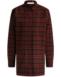 12 STOREEZ - Checked Cotton Shirt - Lyst