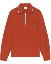 Drole de Monsieur - Pocket-Detail Cotton Polo Shirt - Lyst