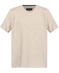Rag & Bone - Mélange-Effect Cotton T-Shirt - Lyst