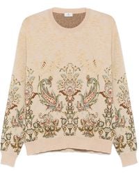 Etro - Paisley Jacquard Knit Sweater - Lyst