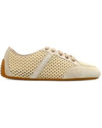 Givenchy - Perforated Lace-Up Sneakers - Lyst