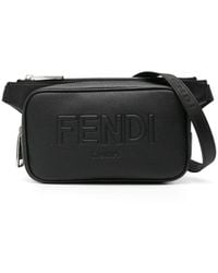 Fendi - Logo-embossed Belt Bag - Lyst
