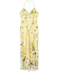 CAMILLA - Floral-Print Silk Dress - Lyst