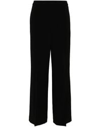 Theory - Wide Pull On Admiral Crepe Trouser Clothing - Lyst
