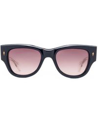 Jacques Marie Mage - Lunettes De Soleil Chelsea À Monture Rectangulaire - Lyst