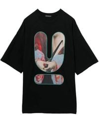 Undercover - Graphic-Print Round Neck T-Shirt - Lyst