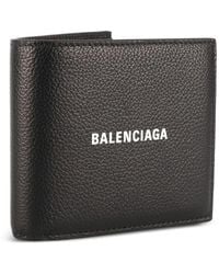 Balenciaga - Cash Logo-Print Wallet - Lyst