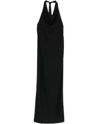 Burc Akyol - Midikleid mit drapiertem Ausschnitt - Lyst