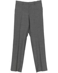 Moschino - Belted Wide-Leg Trousers - Lyst