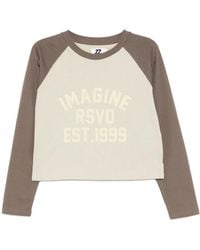 Izzue - T-Shirt En Coton À Slogan Imprimé - Lyst