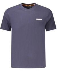 Napapijri - Logo-Detail T-Shirt - Lyst