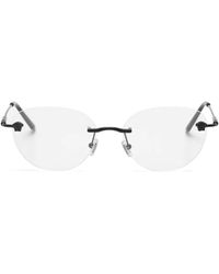 Versace - Rahmenlose Medusa Brille - Lyst
