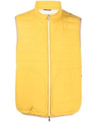 Brunello Cucinelli - Feather-Down Padded Gilet - Lyst