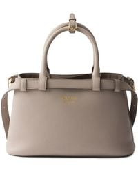 Prada - Petit Sac Cabas Buckle - Lyst