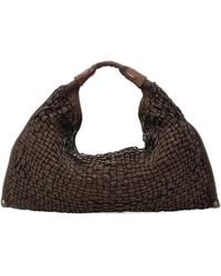 Campomaggi - Woven Leather Shoulder Bag - Lyst