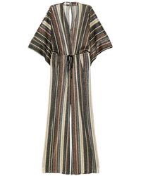 Siyu - Striped Tie-Fastening Jumpsuit - Lyst