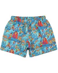 Boardies - Wrestlers-Print Swim Shorts - Lyst