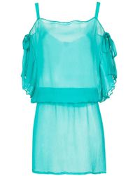 Amir Slama Zijden Strandbedekking - Groen