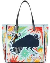Etro - X Tabby Booth Nylon Unfold Me Bag With Print - Lyst