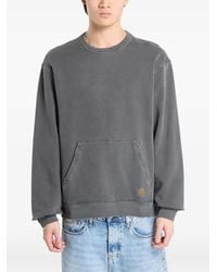Carhartt - Torion Logo-Patch Pouch-Pocket Sweatshirt - Lyst