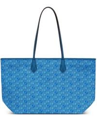 Moreau - Mm Saint Tropez Zip Patterned Tote Bag - Lyst