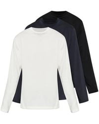 Jil Sander - Logo-Embroidered Long-Sleeve T-Shirt - Lyst