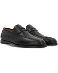 Loro Piana - Sergio Leather Loafers - Lyst