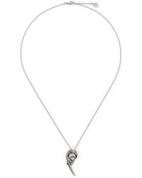 Shaun Leane - Hooked Pearl Pendant Necklace - Lyst
