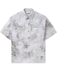 Izzue - Tie-dye Logo-print Shirt - Lyst