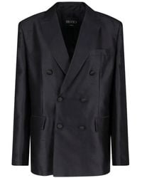 Dondup - Double-Breasted Peak-Lapel Jacket - Lyst
