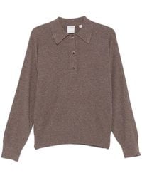 Calvin Klein - Long-Sleeve Polo Shirt - Lyst