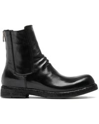 Officine Creative - Bulla Dd Zip Leather Chelsea Boots - Lyst