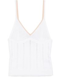 Blumarine - Gebreide Tanktop - Lyst
