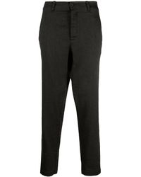 Transit - High-waisted Mélange Tapered Trousers - Lyst