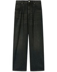 Isabel Marant - Jean Rodayna Dark Denim Wide Leg - Lyst