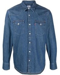 Levi's - ロングスリーブ デニムシャツ - Lyst