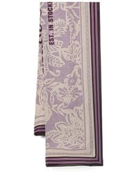 Marc O' Polo - Floral-Print Scarf - Lyst