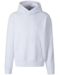 Givenchy - Felpa Con Cappuccio, Logo E Impunture A Contrasto - Lyst