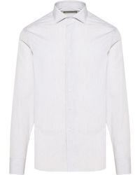 Canali - Striped Shirt - Lyst