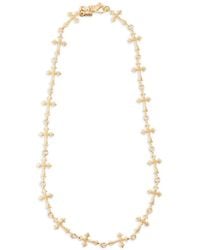 Emanuele Bicocchi - Rose Multi-Cross Necklace - Lyst