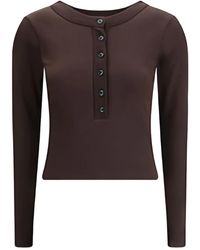 Citizens of Humanity - Ribbed Long-Sleeve Top - Lyst